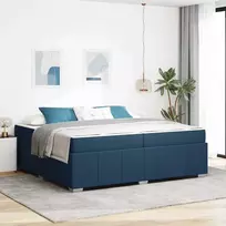 Lova Lovos rėmas su čiužiniu Mėlyna 200 x 200 cm audinys