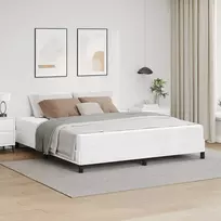 Lova Lovos rėmas su čiužiniu Švari balta 180 x 200 cm audinys