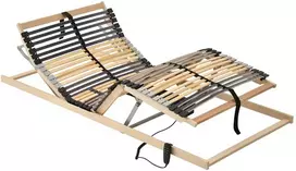 Lova Lamelinis lovos pagrindas Ruda 80 x 190 cm Kietas bukas medis