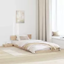 Lova Lovos rėmas Ruda 80 x 200 cm Medis