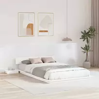 Lova Lovos rėmas Ruda 140 x 190 cm Medis