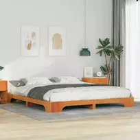 Lova Lovos rėmas Ruda 180 x 220 cm Kietos pušies mediena