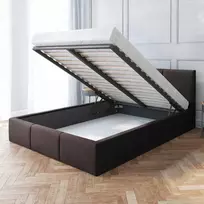 FDM Minkšta lova 160x200 su metaliniu rėmu ir AMBER čiužiniu