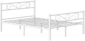 Lova Songmics Metalinis viengulės lovos rėmas 207x141,5x86,2 cm