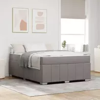 Lova Lovos rėmas su čiužiniu Taupe 160 x 200 cm audinys