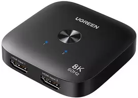 HDMI šakotuvas UGREEN AW700, 2x HDMI, 8K 60 Hz