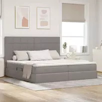 Lova su daiktų laikymo vieta ir čiužiniu Tortora 200 x 200 cm