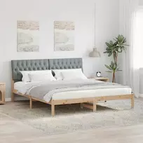 Lova Lovo rėmas su apmuštu galvūgaliu Ruda 180 x 200 cm