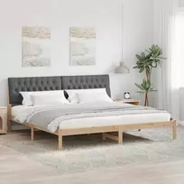 Lova Lovo rėmas su apmuštu galvūgaliu Ruda 200 x 200 cm
