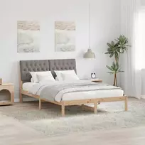 Lova Lovo rėmas su apmuštu galvūgaliu Ruda 150 x 200 cm