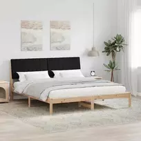 Lova Lovos rėmas Ruda 180 x 200 cm Kietos pušies mediena