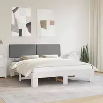 Lova Lovo rėmas su apmuštu galvūgaliu Šviesiai pilka 180 x 200 cm