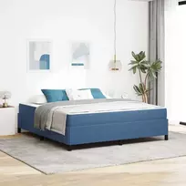 Lova Lovos rėmas su čiužiniu Mėlyna 180 x 200 cm audinys