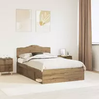 Lova Lovos rėmas Meistrų ąžuolas 120 x 200 cm Kietos pušies mediena
