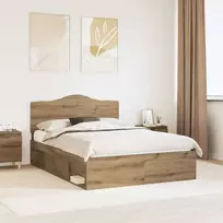 Lova Lovos rėmas Meistrų ąžuolas 150 x 200 cm Kietos pušies mediena