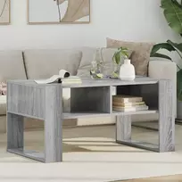 Lova Kavos staliukas Pilkas Sonoma 92 x 53 x 45 cm Apdirbta mediena