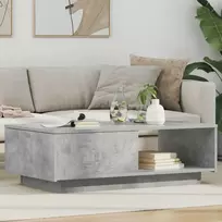 Lova Kavos staliukas Betono pilka 95 x 55 x 31 cm Apdirbta mediena
