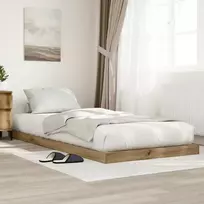 Lova Grindų lovos rėmas Amatininkų ąžuolas 75 x 190 cm