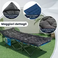 Lova Promotions Gulimosios kėdės pagalvė 190x70x7 cm tamsiai pilka