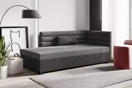 Amk Baldai Viengulė lova/ jaunimo tapčianas AMELA 80x200 su pagalve