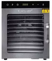 Vaisių džiovyklė Wartmann® WM-2110 DH nerūdijančio plieno, 10 padėklų