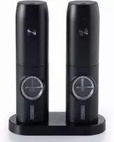 Cecotec PROMIS pipirų ir druskos malūnėlių rinkinys su stovu MP35X2