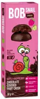 Ābolu-aveņu konfektes tumšajā šokolādē BOB SNAIL, 30g