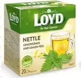Nātru tēja LOYD Pyramids HERBAL ar citronu 20x 1,9 g