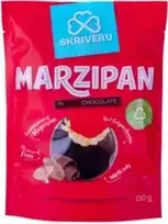 Skriveru Saldumi SKRĪVERU marcipāns tumšajā šokolādē, 150 g