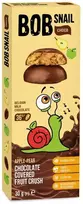 Ābolu-bumbieru konfektes piena šokolādē BOB SNAIL, 30g