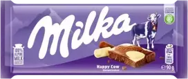 Milka Happy Cows šokolādes tāfelīte 90g