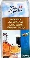 Dan Sukker Farininis cukrus, cukranendrių CUKRUS, 500g