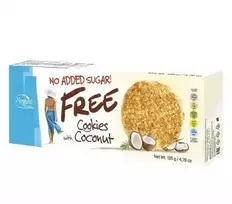 Cepumi BOGUTTI FREE kokosrieksta bez pievienota cukura, 135g