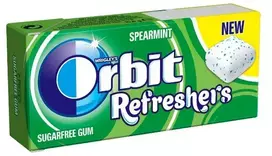Burbulinės kramtomosios gumos ORBIT Refresher's Spearmint 15,6 g