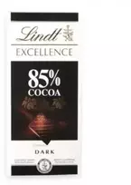 Tumšā šokolāde LINDT Excellence 85% kakao, 100g