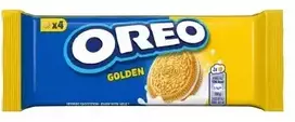Cepumi OREO GOLDEN ar vaniļas garšas pildījumu 44g