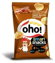 Čipsi Oho ar bekona garšu 60g