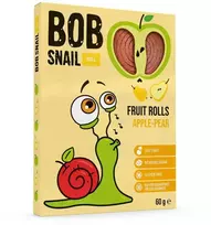 Ābolu un bumbieru rullīši BOB SNAIL, 60g