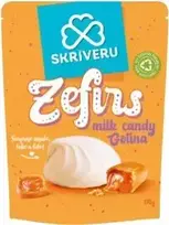 Skriveru Saldumi SKRĪVERU zefīrs ar gotiņas pildījumu 170g