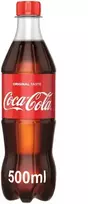 Gāzēts dzēriens COCA COLA, PET, 0.5 l