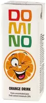Apelsīnu sulas dzēriens DOMINO, 200 ml