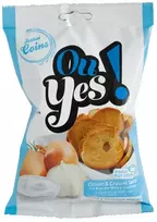 Maizes grauzdiņi OU YES! ar sīpolu un skābā krējuma garšu, 75g