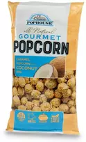 Popkorns POPHOUSE, karameļu ar kokosriekstu skaidiņām, 180g