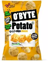 O'BYTE Kartupeļu čipsi ar siera garšu 90g