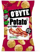O'BYTE Kartupeļu čipsi ar bekona garšu 90g