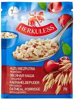 Ātri pagatavojamās putras HERKULESS ar ķiršu gabaliņiem, 35 g