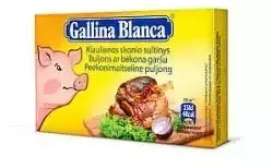 GALLINA BLANCA vištienos sultinio kubeliai, 8x10 g