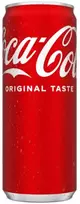 Gāzēts dzēriens COCA COLA, bundžā, 0.33l (DEP)