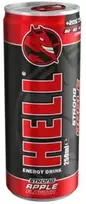 Enerģijas dzēriens HELL Apple, 250 ml (DEP)