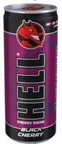 Enerģijas dzēriens HELL Juodas Cherry, 250 ml (DEP)